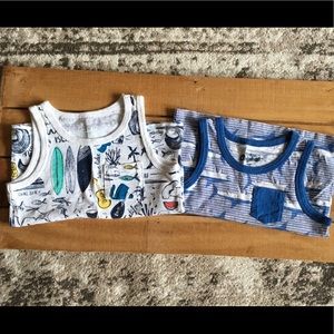 GAP & Oshkosh - Two Toddler Boys Tanks Sz. 2T